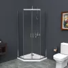 Душевые ограждения: Душевой уголок BelBagno UNO-195-P-2-90/100-C-Cr 1 в магазине Акватория