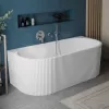 Ванны: Акриловая ванна BELBAGNO BB713-1700-800-MATT, белая матовая 1 в магазине Акватория