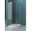 Душевой уголок BelBagno KRAFT-R-2-/C-Cr, Цвет стекла: прозрачное, Цвет профиля: Хром, Выбрать размер: 100х100