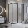 Душевые ограждения: Душевой уголок BelBagno UNO-195-AH-2-120/90-P-NERO 1 в магазине Акватория