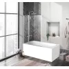 Душевые ограждения: Душевая шторка на ванну BelBagno UNO-V-11-90/150-C-Cr 1 в магазине Акватория