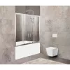 Душевые ограждения: Шторка на ванну BelBagno UNIQUE-VF-2-150/180-140-C-Cr 1 в магазине Акватория
