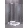 Душевой уголок ESBANO  ESR-8190/8180, Цвет стекла: прозрачное, Цвет профиля: Хром, Тип поддона: Низкий, Выбрать размер: 100х80, изображение 4