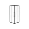 Душевое ограждение ESBANO ESF-90/100KV-B  без поддона, Цвет профиля: Черный, Выбрать размер: 90х90, изображение 3
