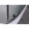 Душевой уголок ESBANO  ESR-8005/8015, Цвет стекла: матовое, Цвет профиля: Хром, Тип поддона: Низкий, Выбрать размер: 80х80, изображение 10