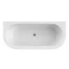 Ванна акриловая  CEZARES SLIM WALL-180-80-60-W37-SET, Выбрать цвет: Белый, изображение 3