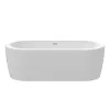 Ванны: Ванна акриловая CEZARES SLIM CENTRAL-180-80-60-W37-SET  180х80 1 в магазине Акватория