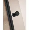 Душевая дверь CEZARES ECO-O-B-1-C-NERO, Цвет стекла: Прозрачный, Цвет профиля: Черный, Выбрать размер: 60, изображение 3