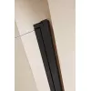 Душевая дверь CEZARES ECO-O-B-1-C-NERO, Цвет стекла: Прозрачный, Цвет профиля: Черный, Выбрать размер: 60, изображение 2