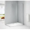 Душевая перегородка CEZARES LIBERTA-L-1-C-Cr, Цвет стекла: прозрачное, Цвет профиля: Хром, Выбрать размер: 100, изображение 3