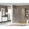 Душевая перегородка CEZARES LIBERTA-L-1-GR-Cr, Цвет стекла: тонированное, Цвет профиля: Хром, Выбрать размер: 100, изображение 7