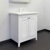 Мебель для ванной: Тумба-умывальник Comforty Классик-70 белый матовый с раковиной Como 70 1 в магазине Акватория