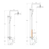 Душевая стойка CEZARES ECO-CVD-01, изображение 5
