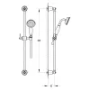 Душевой гарнитур CEZARES LIBERTY-F-SD-01, изображение 2