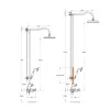 Душевая стойка CEZARES LIBERTY-F-CD-T-01, изображение 3