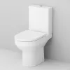 Унитаз напольный AM.PM Spirit 2.0 безободковый с сиденьем микролифт 57WH, белый, изображение 4