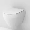 AM.PM Spirit V2.0 подвесной унитаз FlashClean с сиденьем микролифт, бел мат, изображение 5