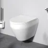 AM.PM Spirit V2.0 подвесной унитаз FlashClean с сиденьем микролифт, бел мат, изображение 2