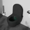 AM.PM  Func подвесной унитаз 54 см FlashClean с сиденьем микролифт, черн мат, изображение 3