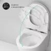 AM.PM Sense подвесной унитаз FlashClean с сиденьем микролифт, изображение 10