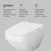 AM.PM  Inspire V2.0 подвесной унитаз с интегрированным электронным биде TouchReel, изображение 7