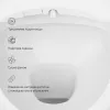 AM.PM  Func подвесной унитаз FlashClean c эл крышкой-биде со скрытой подводкой, изображение 11