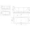 AM.PM Sensation, ванна акриловая A0 180х80, изображение 11