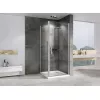 Душевой уголок ABBER Sonnenstrand  прозрачное/хром , в угол, Цвет стекла: прозрачное, Цвет профиля: Хром, Выбрать размер: 60х70, изображение 2