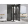 Душевой уголок ABBER Sonnenstrand  прозрачное/черный , в угол, Цвет стекла: прозрачное, Цвет профиля: Черный, Выбрать размер: 100х100, изображение 2