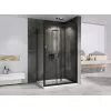 Душевой уголок ABBER Sonnenstrand  прозрачное/черный , в угол, Цвет стекла: прозрачное, Цвет профиля: Черный, Выбрать размер: 90х100, изображение 3