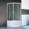 Душевые ограждения: Душевой угол Royal Bath RB BK четверть круга 1 в магазине Акватория