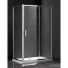 Душевой уголок Gemy Victoria прямоугольный, Цвет стекла: прозрачное, Цвет профиля: Хром, Выбрать размер: 70х100, изображение 2