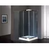 Душевой уголок Royal Bath RB HPD RB HP квадратный, Цвет стекла: прозрачное, Высота поддона: Низкий, Цвет профиля: Хром, Выбрать размер: 90x90, изображение 2