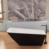 Ванны: Ванна акриловая Frank F6106 White/Black 170х80 1 в магазине Акватория