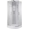 Душевая кабина четверть круга Orans SR-86150S   90х90х220 с паром, изображение 2