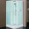 Душевые кабины и сауны: Душевая кабина квадратная с крышей и LED освещением ESBANO-ES-L90/100CKR 1 в магазине Акватория
