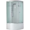 Душевые кабины и сауны: Душевая кабина четверть круга Timo Standart Т-5509 низкий поддон 90*90*225 1 в магазине Акватория