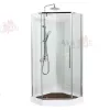 Душевой уголок AvaCan PC 90/100, Цвет стекла: прозрачное, Цвет профиля: Хром, Выбрать размер: 100х100, изображение 3