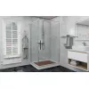 Душевой уголок AvaCan FC+SС прозрачное/хром, Цвет стекла: прозрачное, Цвет профиля: Хром, Выбрать размер: 120-140х90, изображение 6
