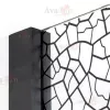 Душевая перегородка AvaCan MB100/110/120, Цвет стекла: с рисунком, Цвет профиля: Черный, Выбрать размер: 120, изображение 11