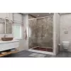 Душевая дверь в нишу AvaCan FC2, Цвет стекла: прозрачное, Цвет профиля: Хром, Выбрать размер: 190-210, изображение 3