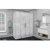 Душевой уголок AvaCan FC2 матовое/хром, Цвет стекла: матовое, Цвет профиля: Хром, Выбрать размер: 170-190х80, изображение 2