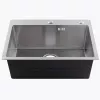 Мойка D6045H+4 сатин MELANA ProfLine 3,0/220 комплект мойки из нержавеющей стали 5 в 1, изображение 3