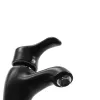 Смеситель д/ум MLN-F-002CBK-M керамический, однорычажный, черный матовый, Выбрать цвет: Черный матовый, изображение 5