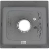 Мойка 4948 MELANA ЛЮКС 1,0/220 САТИН врезная  с сифоном, изображение 4