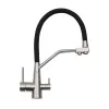 Смеситель д/кухни с гибким изливом и фильтром питьевой воды MELANA UNIQUI MLN-610701, изображение 2