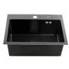 Мойка H5138BF MELANA ProfLine 3,0/200 ГРАФИТ врезная, Выбрать цвет: Графит, изображение 3