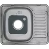 Мойка 5848 U MELANA 0,6/0,8/160 врезная  с сифоном, Внешний вид: толщина 0,6, изображение 3