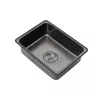 Мойка D6846B+6 MELANA ProfLine 3,0/215 ГРАФИТ врезная, Выбрать цвет: Графит, изображение 6