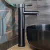 Смесители: Смеситель д/ум MELANA-610102PVD-B Tondo нерж.сталь, однорычажный, графит 1 в магазине Акватория